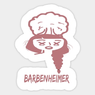 Barbie x Oppenheimer 07 21 23 Sticker